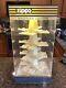 Vintage 1980s Zippo Lighter Lighted Rotating Store Display Case Works