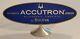 Vintage Accutron Watch By Bulova Brass Metal Jewelers Case Store Display Sign #2
