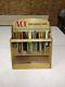 Vintage Ace Hard Rubber Combs Store Countertop Display Case
