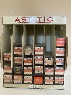 Vintage Astatic Store Phonograph Needles Display Case With Needles (7)