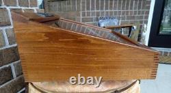 Vintage BUCK KNIVES Dovetailed Wood Case/Box ADVERTISING SALESMAN/STORE DISPLAY