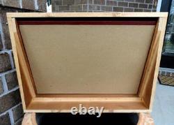 Vintage BUCK KNIVES Dovetailed Wood Case/Box ADVERTISING SALESMAN/STORE DISPLAY