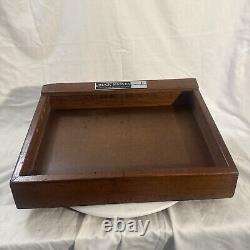 Vintage Buck Knives Dovetailed Wood Case Advertising Salesman Store Display