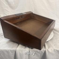 Vintage Buck Knives Dovetailed Wood Case Advertising Salesman Store Display