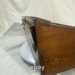 Vintage Buck Knives Dovetailed Wood Case Advertising Salesman Store Display