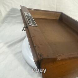 Vintage Buck Knives Dovetailed Wood Case Advertising Salesman Store Display