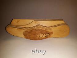 Vintage CASE Wooden Hand-Carved Folk Art Knife Store Display RARE LARGE Case