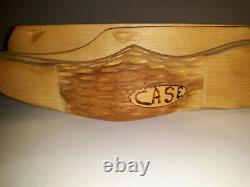 Vintage CASE Wooden Hand-Carved Folk Art Knife Store Display RARE LARGE Case