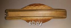 Vintage CASE Wooden Hand-Carved Folk Art Knife Store Display RARE LARGE Case