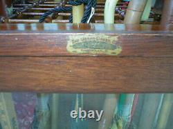 Vintage Cane Display Case The Osgar Onken co. Cincinnati Original General Store