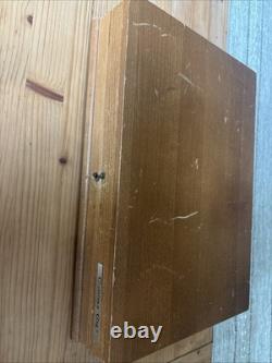 Vintage Case XX Collectors Wooden Storage Display Case