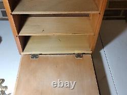 Vintage Case XX Knife Cutlery Store Display Case Cabinet With Key 18 X 16 X 10