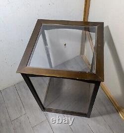 Vintage Country Store Countertop Display Case Showcase Wood & Acrylic