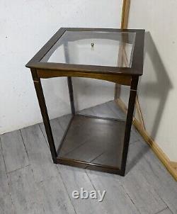 Vintage Country Store Countertop Display Case Showcase Wood & Acrylic