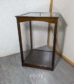 Vintage Country Store Countertop Display Case Showcase Wood & Acrylic