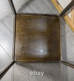 Vintage Country Store Countertop Display Case Showcase Wood & Acrylic