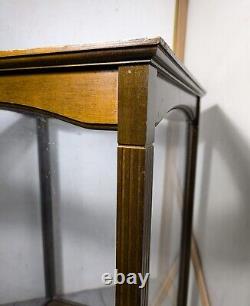 Vintage Country Store Countertop Display Case Showcase Wood & Acrylic