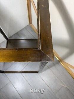 Vintage Country Store Countertop Display Case Showcase Wood & Acrylic