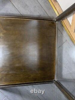 Vintage Country Store Countertop Display Case Showcase Wood & Acrylic
