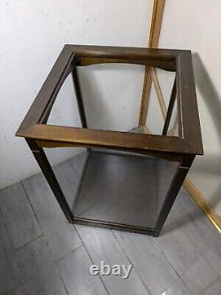 Vintage Country Store Countertop Display Case Showcase Wood & Acrylic
