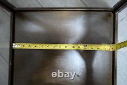 Vintage Country Store Countertop Display Case Showcase Wood & Acrylic