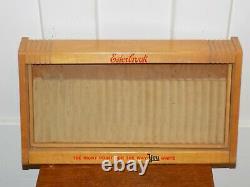 Vintage Esterbrook Pens Art Deco Wood Store Display Case