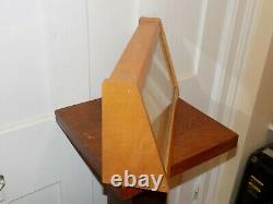 Vintage Esterbrook Pens Art Deco Wood Store Display Case