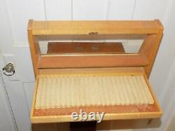 Vintage Esterbrook Pens Art Deco Wood Store Display Case