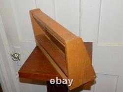 Vintage Esterbrook Pens Art Deco Wood Store Display Case