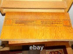 Vintage Esterbrook Pens Art Deco Wood Store Display Case