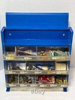 Vintage Ge Auto Lamp Bulbs Store Display Case / Cabinet