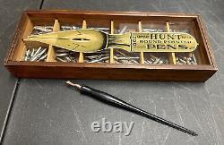 Vintage General Store Countertop Display Case C. Howard Hunt Pen Co. Camden, Nj