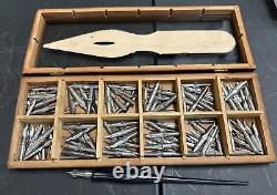 Vintage General Store Countertop Display Case C. Howard Hunt Pen Co. Camden, Nj