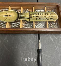 Vintage General Store Countertop Display Case C. Howard Hunt Pen Co. Camden, Nj