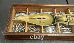 Vintage General Store Countertop Display Case C. Howard Hunt Pen Co. Camden, Nj