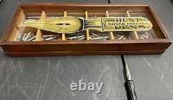 Vintage General Store Countertop Display Case C. Howard Hunt Pen Co. Camden, Nj