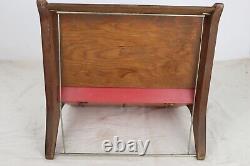 Vintage Hickock Belt Buckle Accessory Wooden Glass Countertop Store Display Case