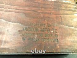 Vintage Hickok Belt Buckles Countertop Display Case General Store 2 Drawers