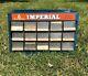 Vintage Imperial Brass Fittings Cabinet Store Display Case Man Cave Garage