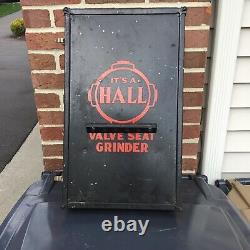 Vintage IT'S A HALL' valve seat grinder Storage / Display Case