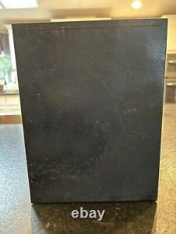 Vintage Imperial Brass Fittings Metal Display Case Storage Cabinet 5 Drawers