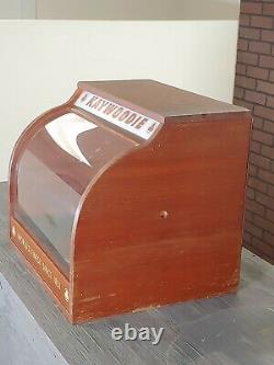 Vintage KAYWOODIE Pipe Tobacco Store Advertising Display Counter Top Case RARE