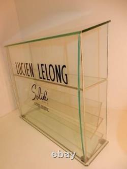 Vintage LUCIEN LELONG PERFUME 1930s ORIGINAL STORE DISPLAY GLASS CASE ART DECO