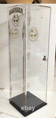 Vintage Lowrider Magazine Sunglasses Acrylic Store Display Case Rare 745A