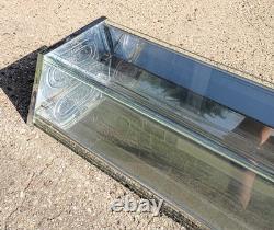 Vintage Mid Century Chrome Glass Countertop Jewelry Watch Store Display Case