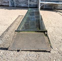 Vintage Mid Century Chrome Glass Countertop Jewelry Watch Store Display Case