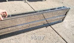 Vintage Mid Century Chrome Glass Countertop Jewelry Watch Store Display Case