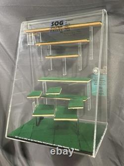 Vintage SOG Specialty Knives Advertising Knife Store Display Case with Lock & Key