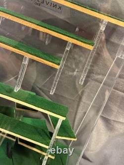 Vintage SOG Specialty Knives Advertising Knife Store Display Case with Lock & Key