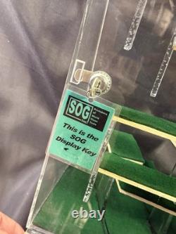 Vintage SOG Specialty Knives Advertising Knife Store Display Case with Lock & Key